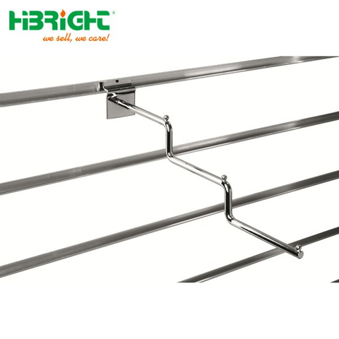 Perchero de pared con listones de 3 escalones