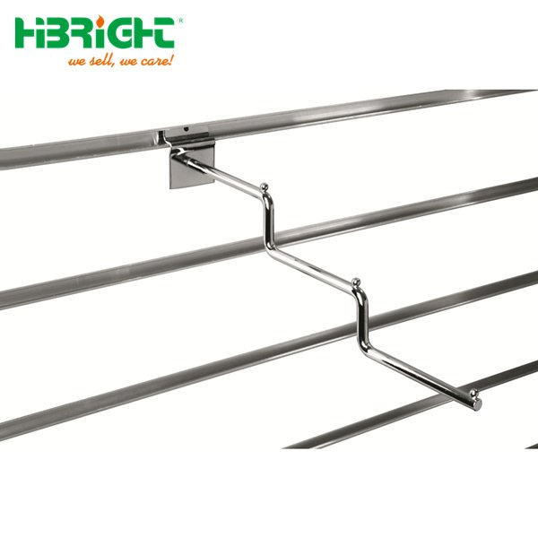 Perchero de pared con listones de 3 escalones
