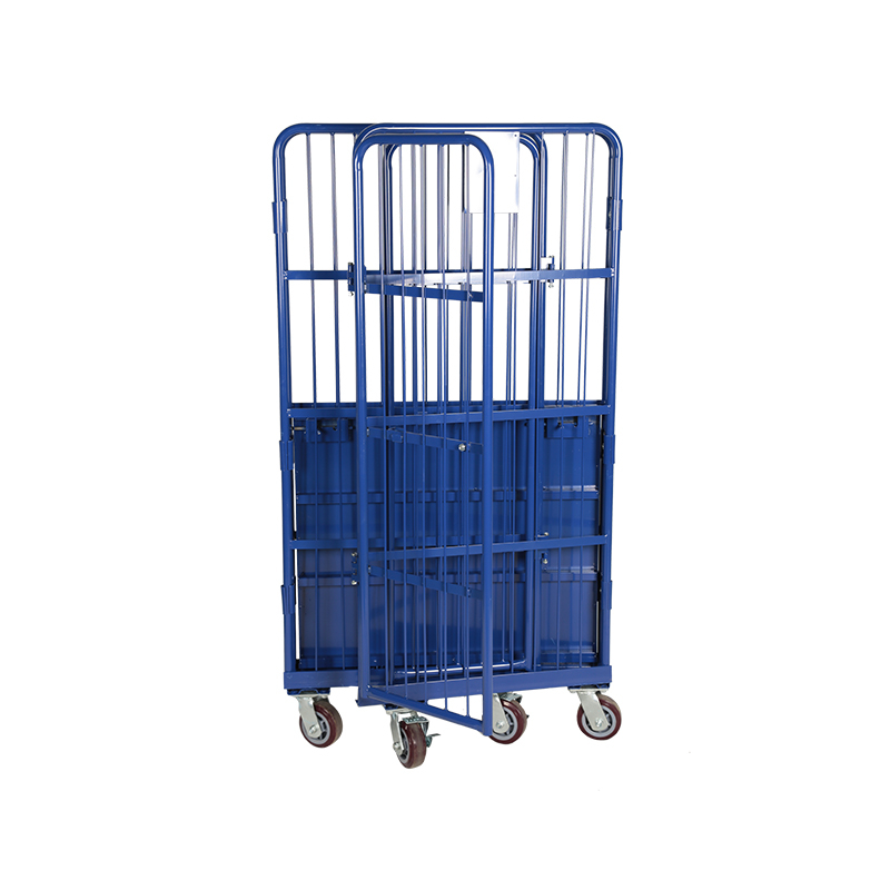 Carro de jaula antivuelco colorido