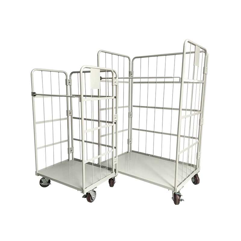 Carro plegable para jaula de almacén