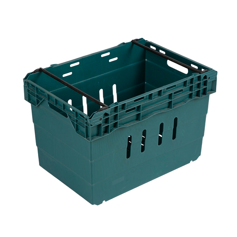 Caja de supermercado alta