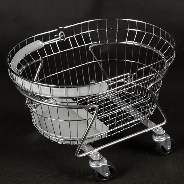 Cesta de compras de alambre 