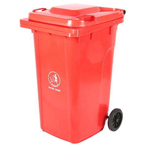 Contenedor de basura de HDPE de alta resistencia de 240 L