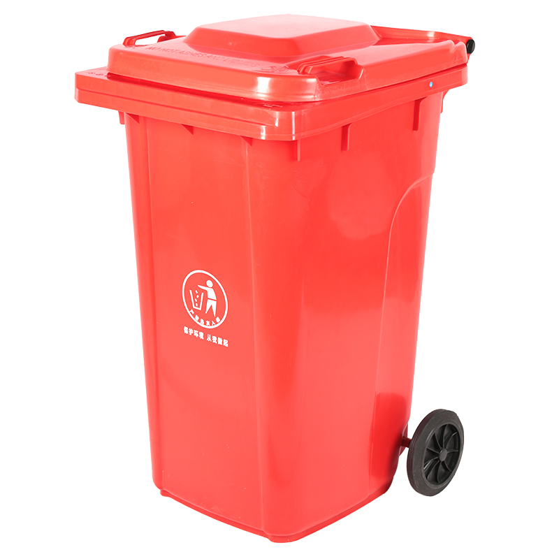 Contenedor de basura de HDPE de alta resistencia de 240 L