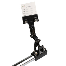Soporte para letreros con clip giratorio de 360 ​​​​grados