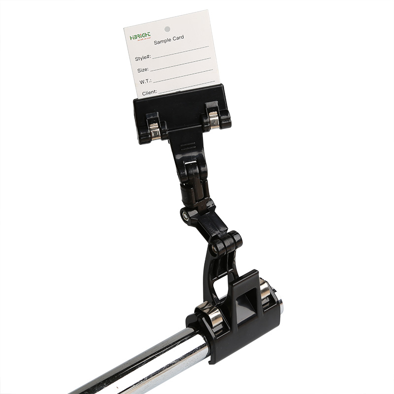 Soporte para letreros con clip giratorio de 360 ​​​​grados