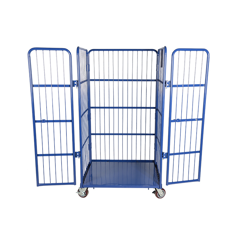 Carro de jaula antivuelco colorido