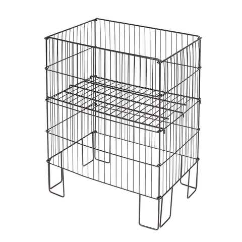 Contenedor de descarga de alambre plegable