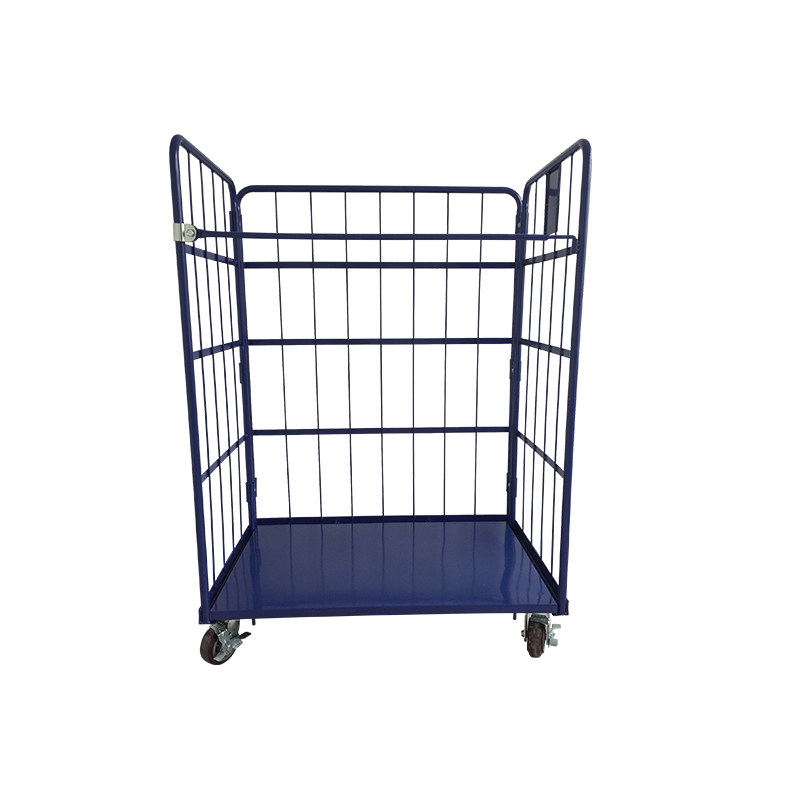 Carro plegable para jaula de almacén