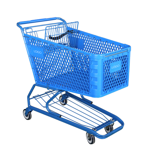 Noviembre de 2018 NUEVO carrito de compras de plástico
