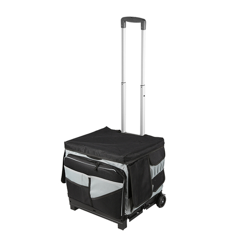 Carro de mano plegable de dos ruedas con ropa