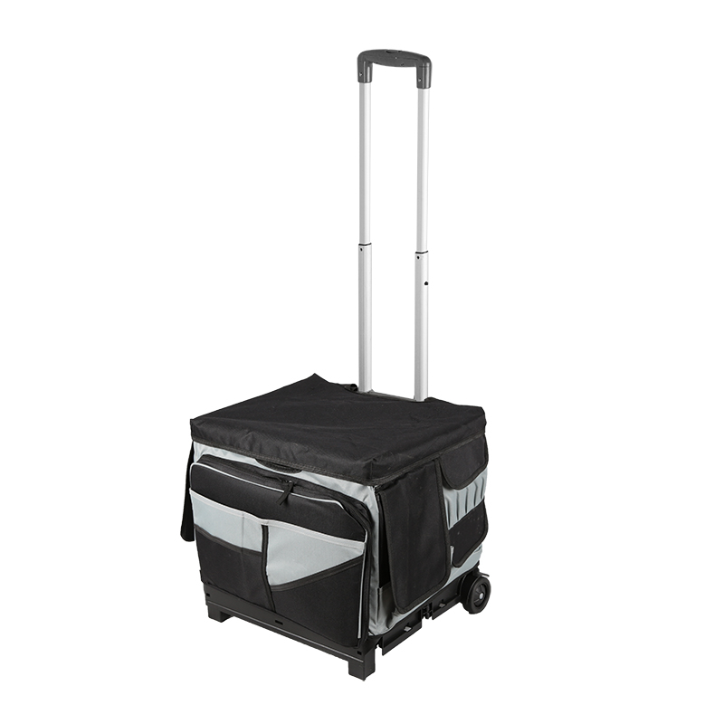 Carro de mano plegable de dos ruedas con ropa