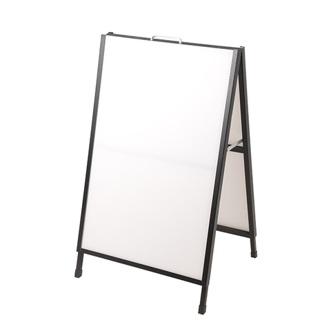  Un soporte para carteles con marco
