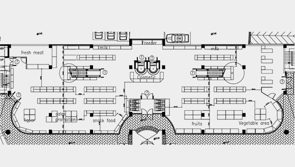 Discuta el área para colocar diferentes elementos, nuestro ingeniero dividirá el área y hará dibujos.