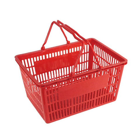 Cesta Compra Doble Asa 25L B-7