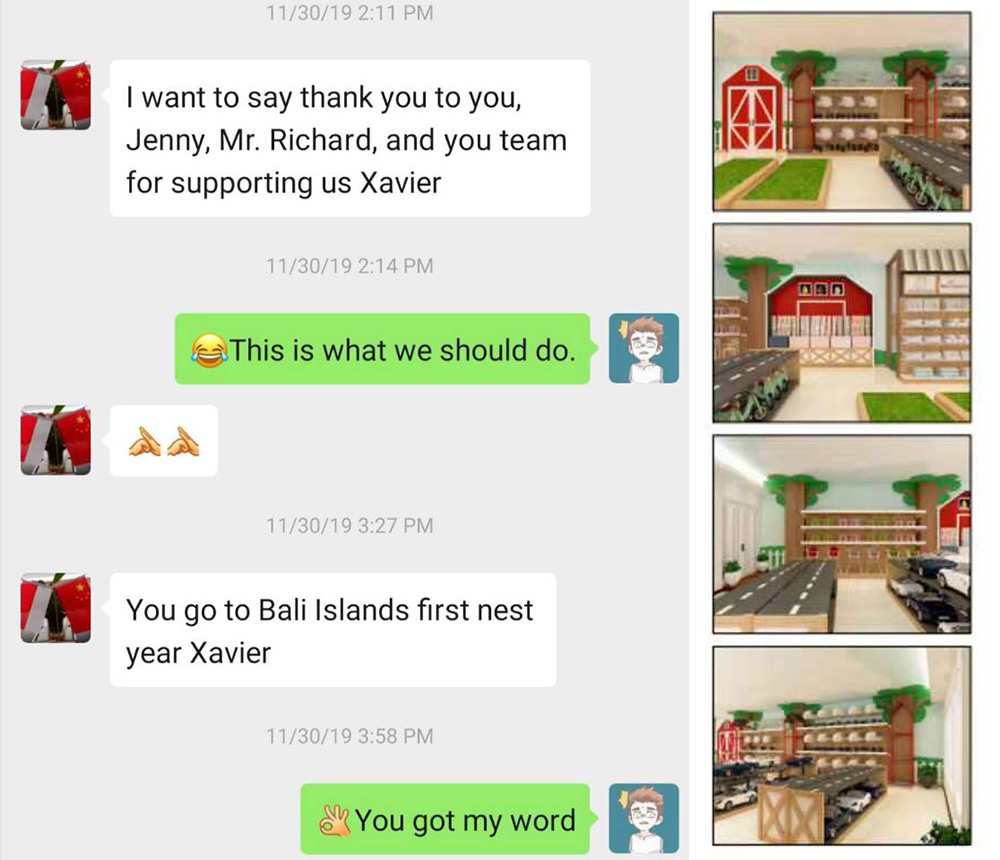 Cliente de Indonesia-Xavier