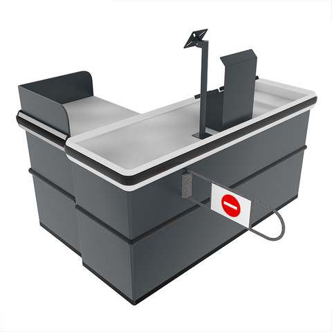 Mostrador de caja estándar