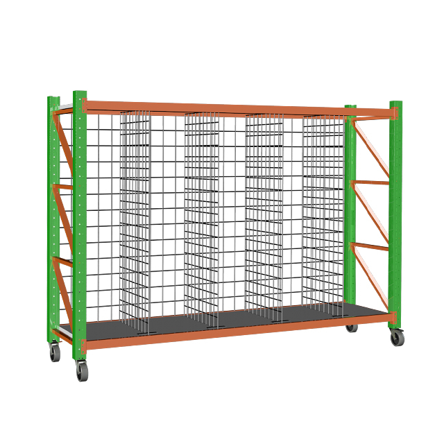 Estanterías con ruedas
