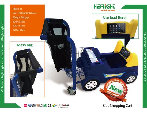 Carro de compras para niños