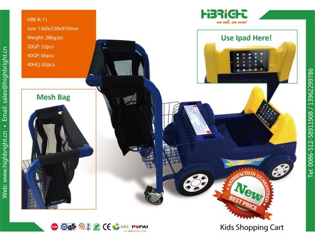 Carro de compras para niños