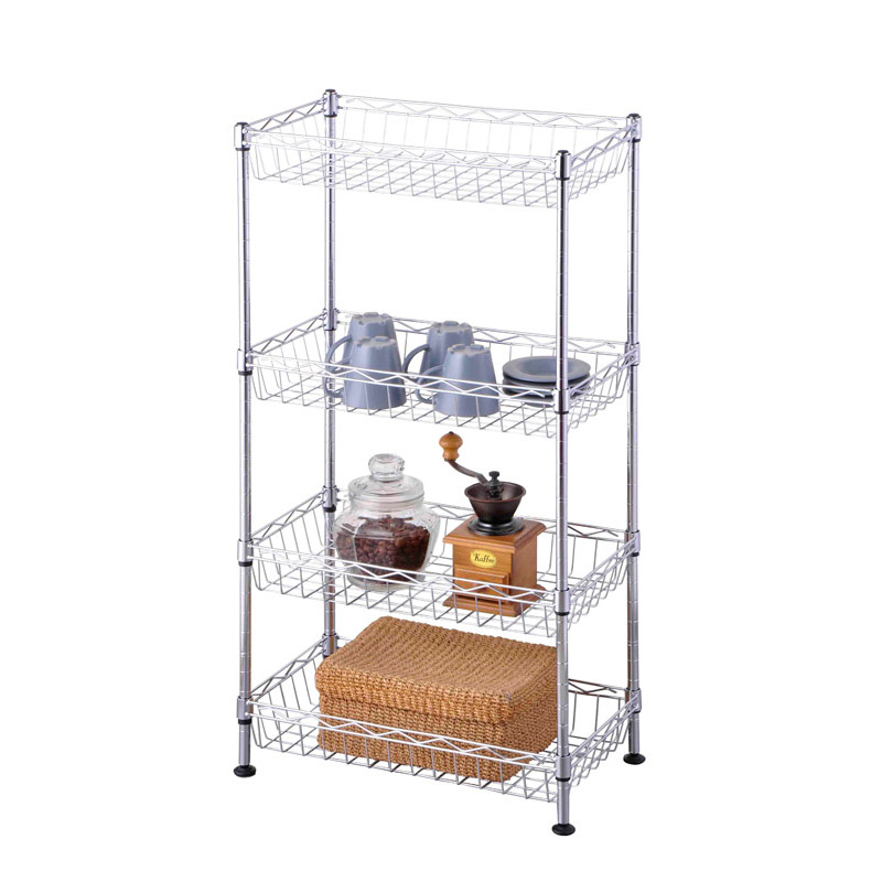 Estanterías de alambre para almacenamiento de utensilios de cocina