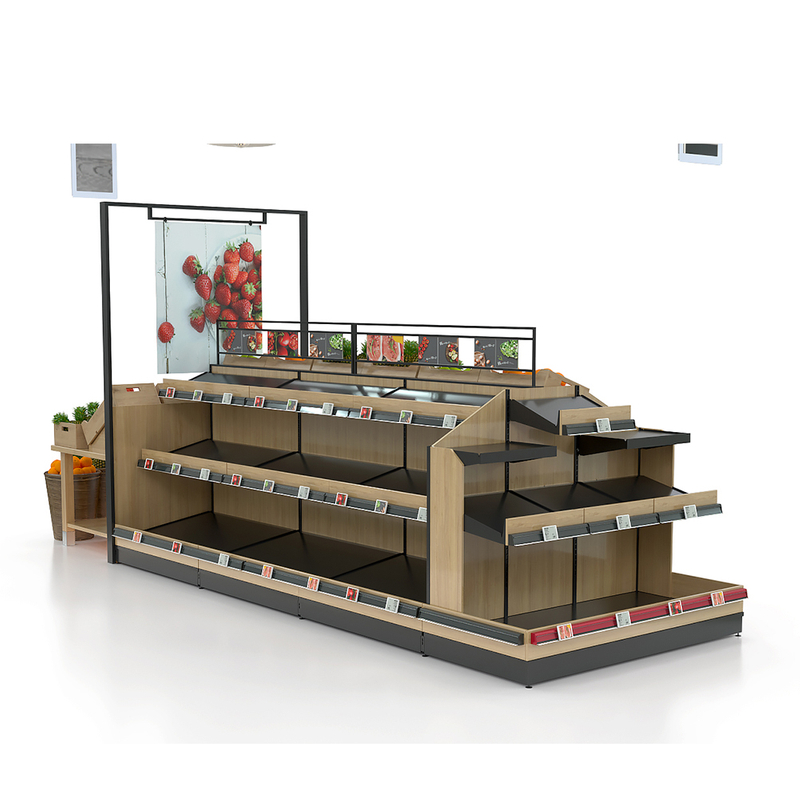 Soporte de exhibición de productos para granja