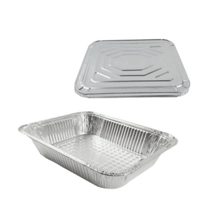 Caja de refrigerios de papel de aluminio
