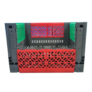 Caja de paletas de plástico cuadrada