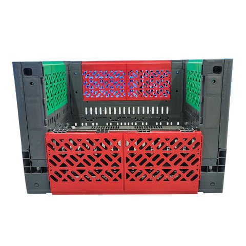Caja de paletas de plástico cuadrada