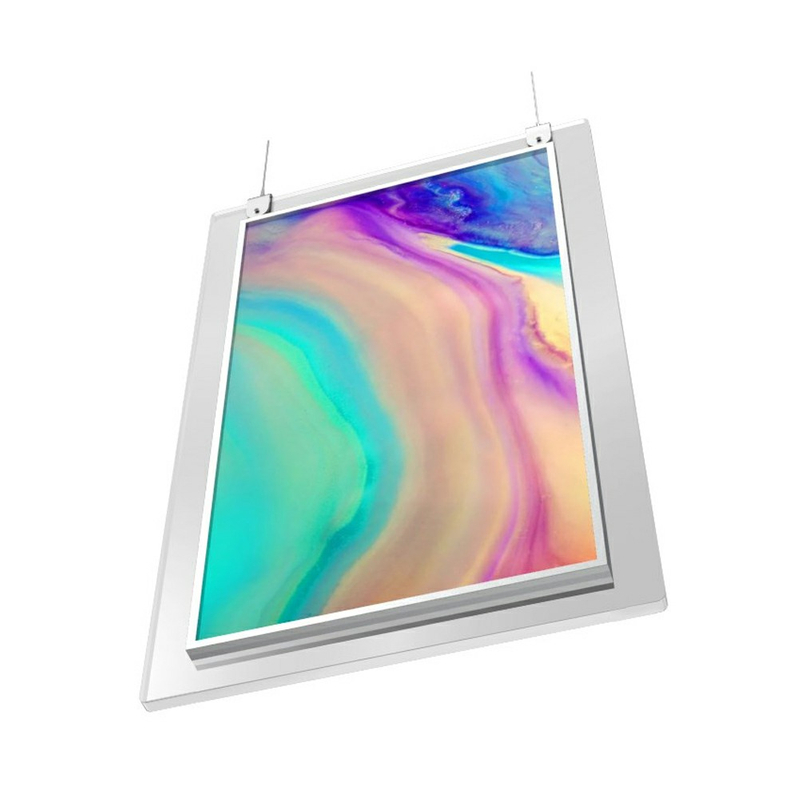 Pantalla publicitaria de doble cara para centro comercial