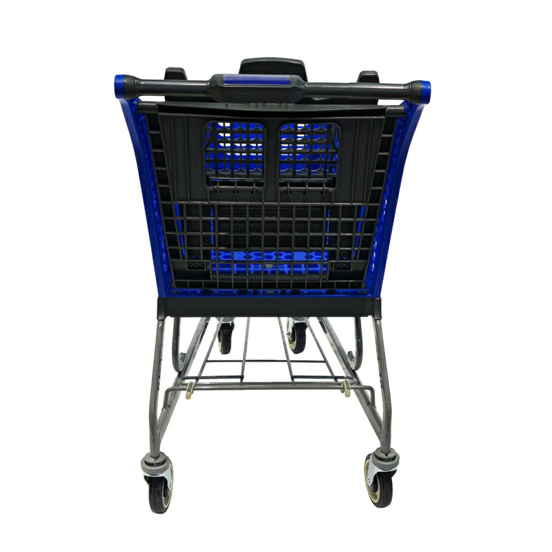 Carro de compras de plástico 130L