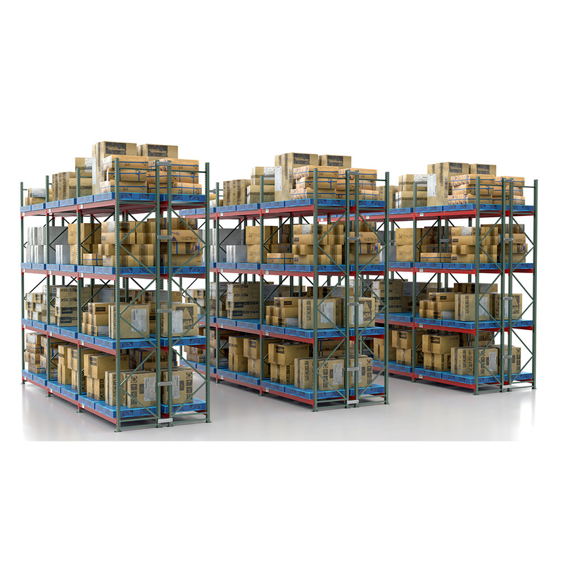 Estante de paletas resistente de acero industrial estándar americano