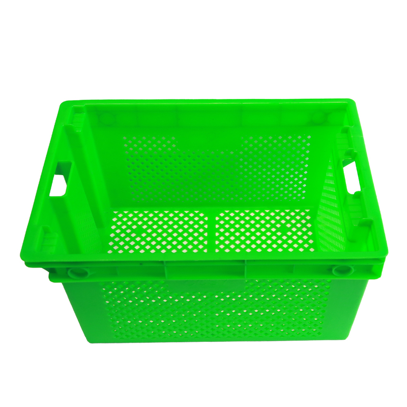 Caja de plástico apilable ampliamente utilizada