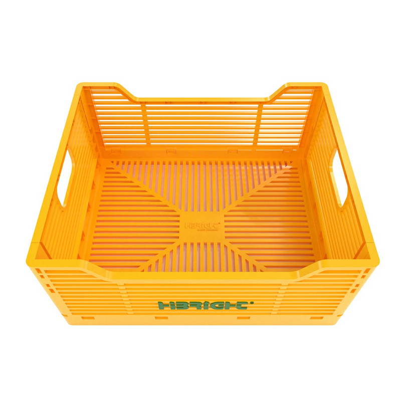 2022 Caja de plástico plegable de nuevo diseño con logotipo personalizado