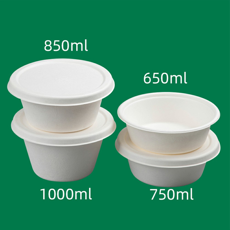 Caja de comida ecológica degradable
