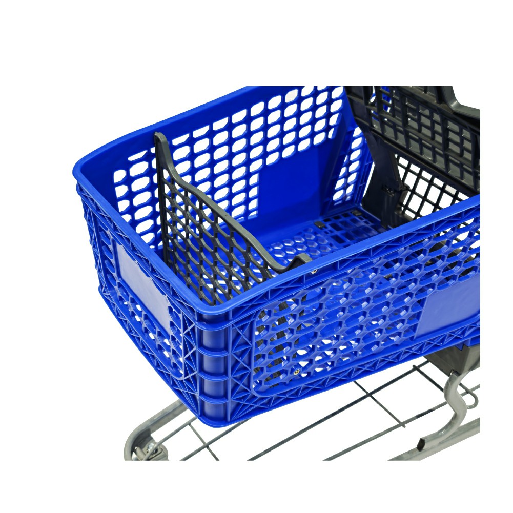 Carro de compras de plástico 130L