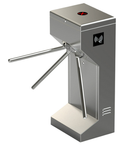 Puerta de torniquete de seguridad con lector de tarjetas