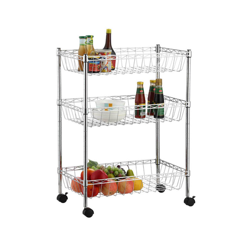Estanterías de alambre para almacenamiento de utensilios de cocina
