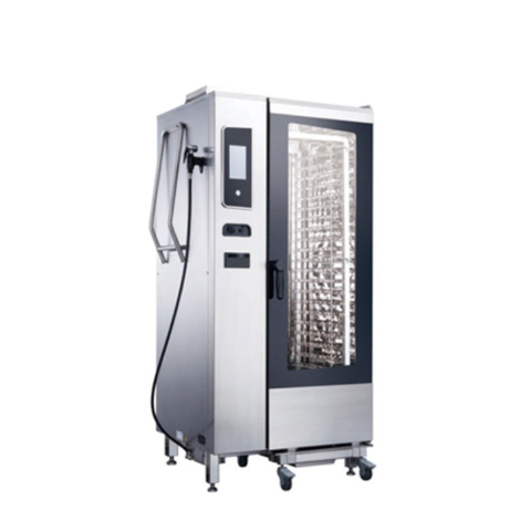 Horno combinado eléctrico comercial de 64,6 kW y 40 bandejas