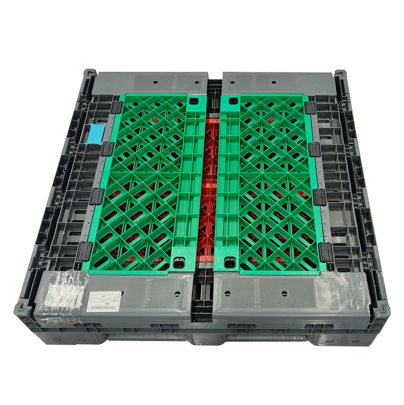 Caja de paletas de plástico cuadrada