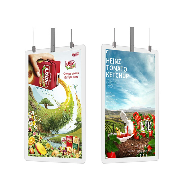Pantalla publicitaria de doble cara para centro comercial