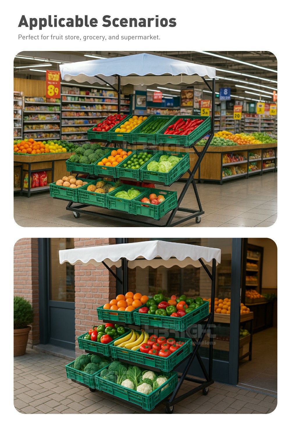 Estante plegable para verduras4