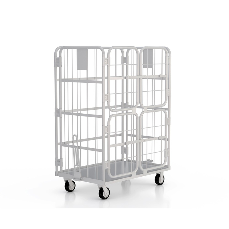 Contenedor rodante de 4 puertas