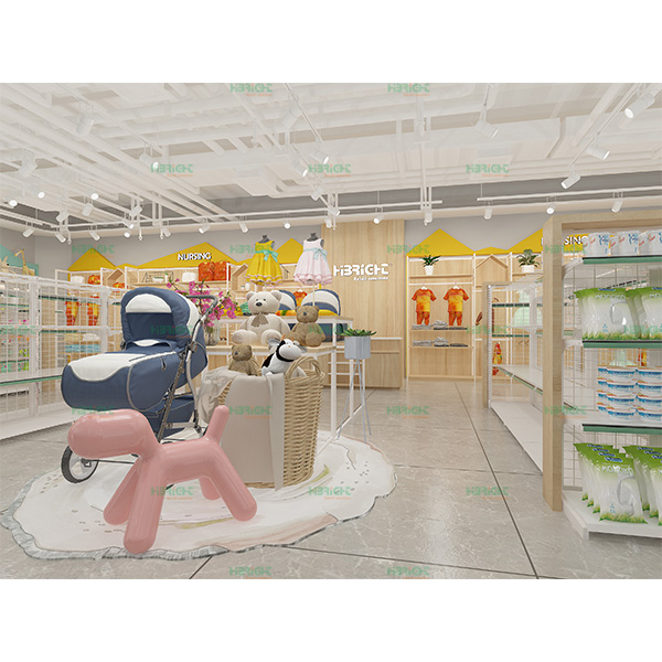 Diseño de supermercado 3D en China