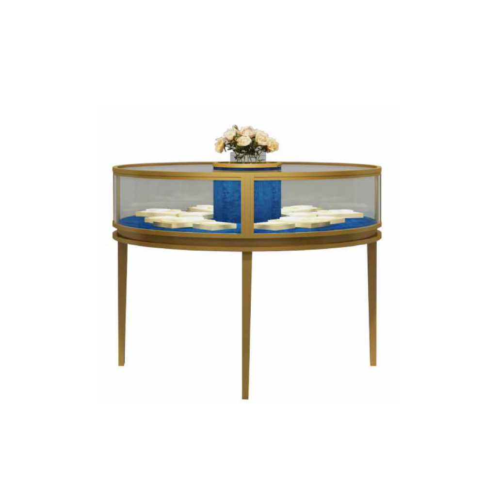 Vitrina de joyería comercial
