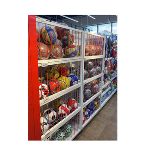 Jaula de exhibición para pelota en la tienda