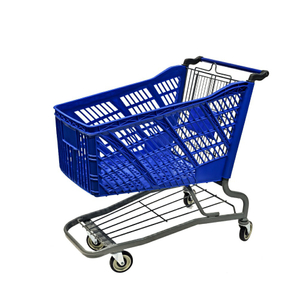 2026 Carro de compras de plástico de nuevo diseño