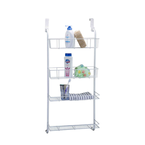 Estante de baño para colocar sobre la puerta