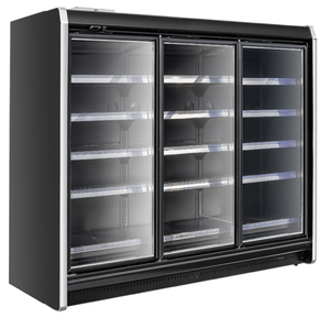 Congelador vertical remoto del supermercado del congelador de la puerta de cristal 1146L/1719L/2292L/≤-18℃