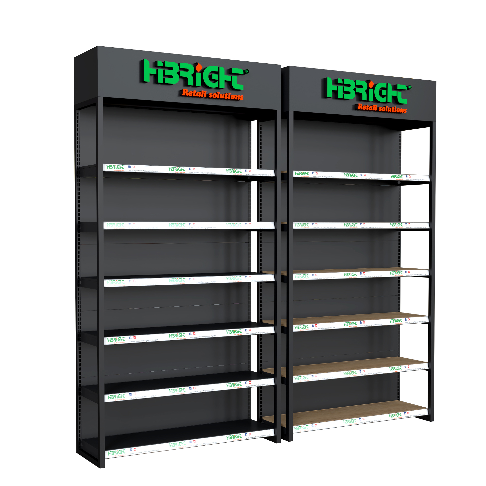 Estante de exhibición para tienda de autopartes